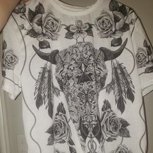 Zara graphic shirt
